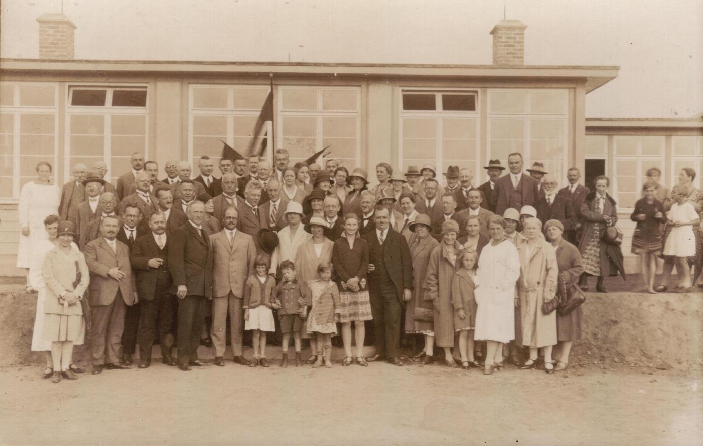 Einweihung des Kinderkurheims Volkersdorf
